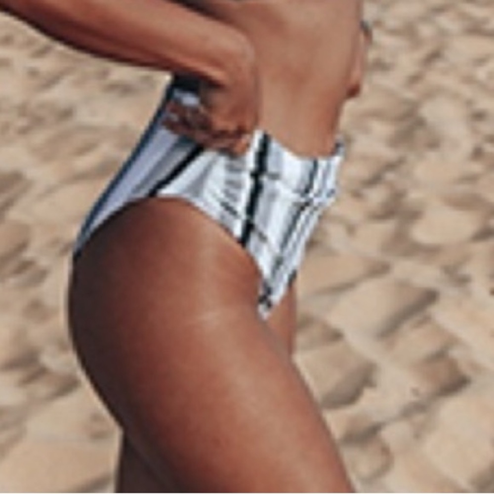 Cupshe Stripe Bikini Bottom